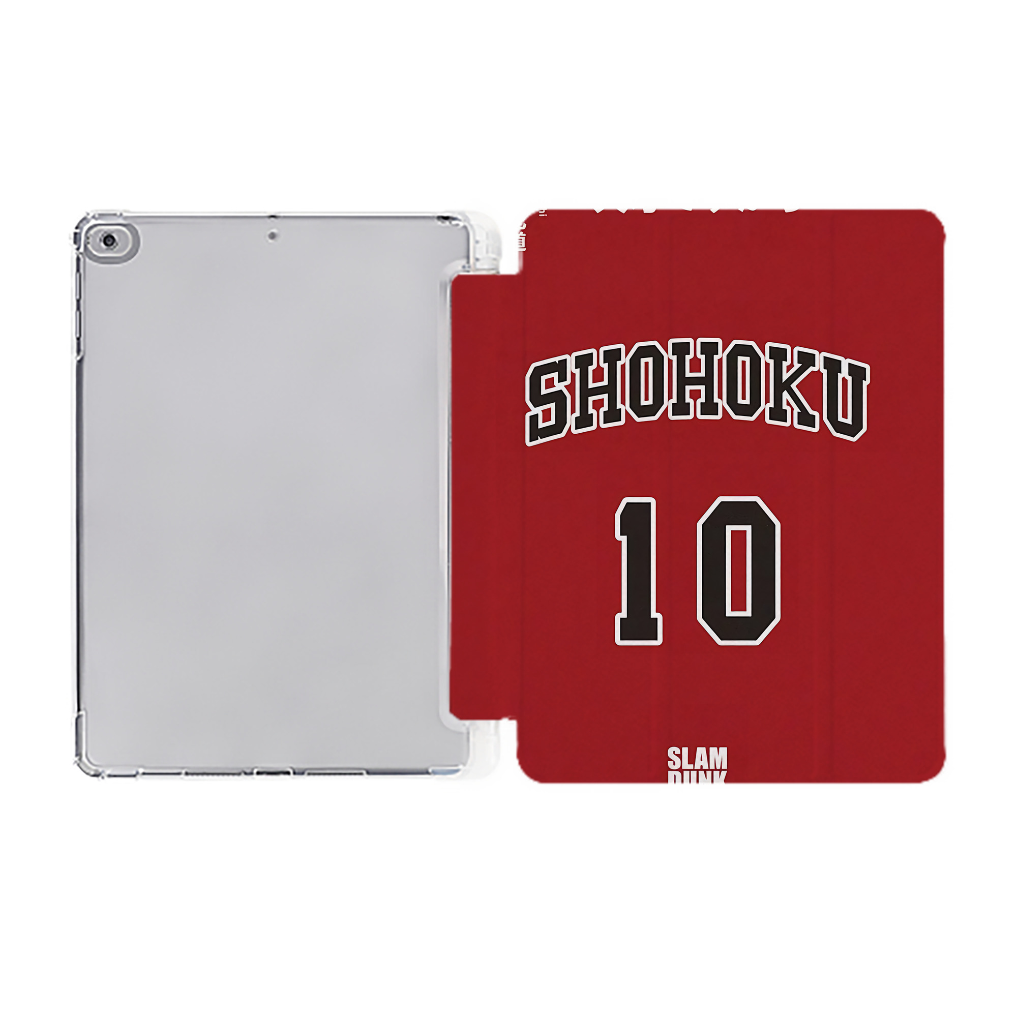 （画像用） SLAM DUNK／スラムダンク IPad ケース ペン収納付き 三つ折りスタンド PUレザー×シリコン 対応機種9.5/10.5/10.9インチ
